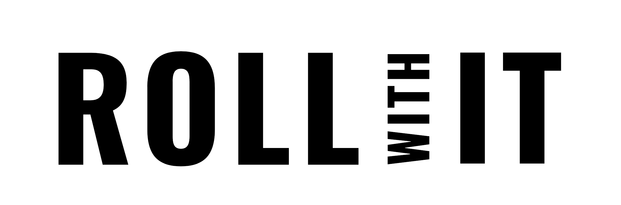 roll with it logo